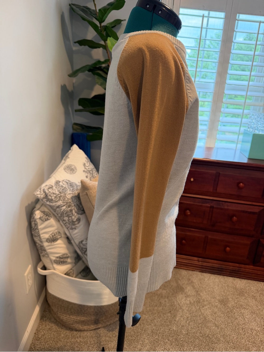 French Connection Color Block Sweater - Picture 2 of 7